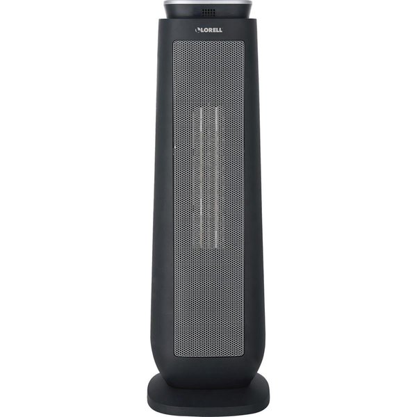 23 in. Tower Heater Black